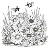 Garden Coloring Pages photo