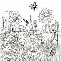 Garden Coloring Pages photo