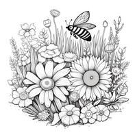 Garden Coloring Pages photo