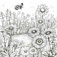 Garden Coloring Pages photo