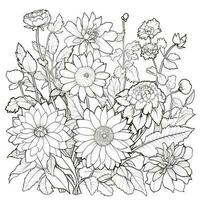 Garden Coloring Pages photo