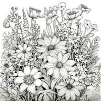 Garden Coloring Pages photo