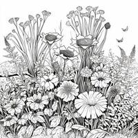 Garden Coloring Pages photo