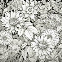 Garden Coloring Pages photo