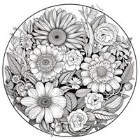 Garden Coloring Pages photo