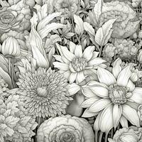 Garden Coloring Pages photo