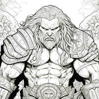 Fantasy Coloring Pages For Adults photo