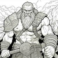 Fantasy Coloring Pages For Adults photo