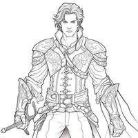 Fantasy Coloring Pages For Adults photo