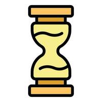 Time management icon vector flat