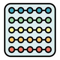 Bubble fidget icon vector flat