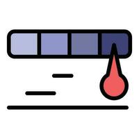 Scale meter icon vector flat