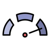 Dashboard icon vector flat