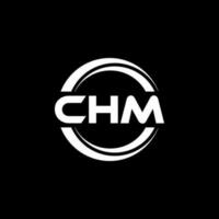 CHM Logo Design, Inspiration for a Unique Identity. Modern Elegance and Creative Design. Watermark Your Success with the Striking this Logo. vector