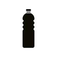 Bottle icon vector. Bottle for water illustration sign. Bottle of alcohol symbol or logo. vector