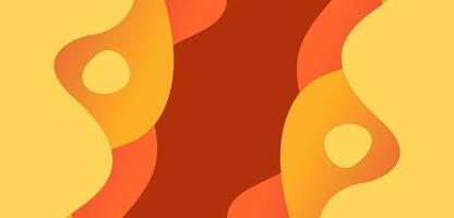 orange abstract background banner. for web, ads. backdrop vector