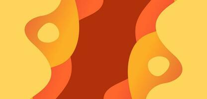 orange abstract background banner. for web, ads. backdrop vector