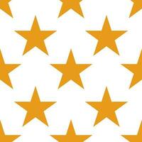 star seamless pattern on white background vector illustration