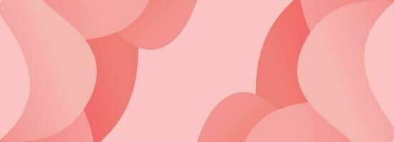 pink abstract background for banner wave liquid style vector