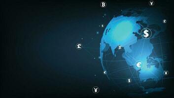 Money Transaction Technology Concept. vector