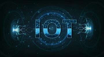 internet de las cosas concepto iot. vector