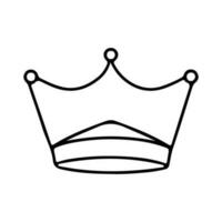 Crown icons, Crown symbol, Crown illustration. vector