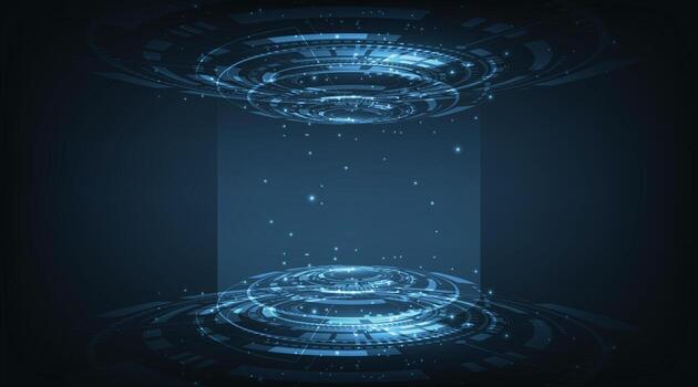 Technology hi-tech connection background concept. vector