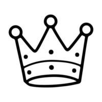 Crown icons, Crown symbol, Crown illustration. vector