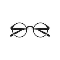 icono de gafas vector diseño plano