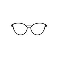 Glassess icon vector flat design