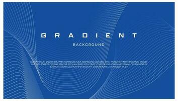 Gradient abstract background design vector