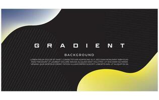 Gradient abstract background design vector