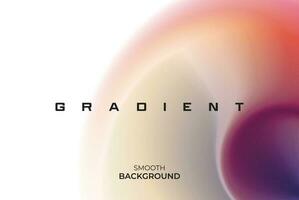 Smooth Gradient Abstract vector Background