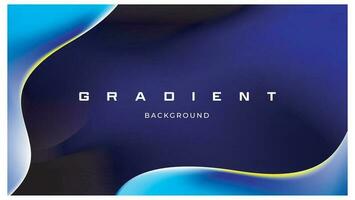 Gradient abstract background design vector