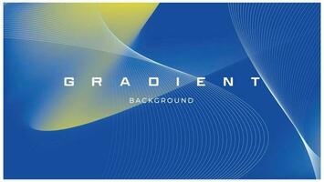 Gradient abstract background design vector