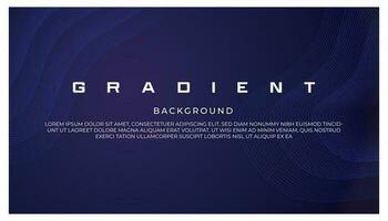 Gradient abstract background design vector