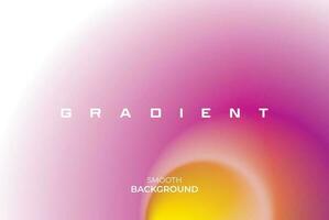 Smooth Gradient Abstract vector Background