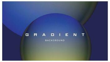 Gradient abstract background design vector