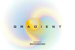 Smooth Gradient Abstract vector Background