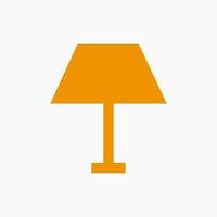 Lamp Icon. Lamp Symbol Vector Template