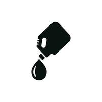 Car oil icon isolated on white background vector