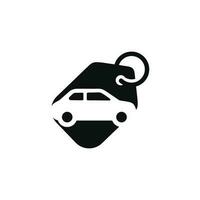 Car deal icon isolated on with background vector