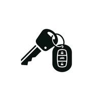 Car key icon isolated on white background vector