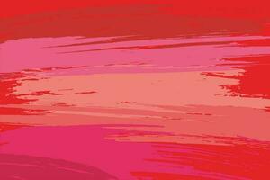 Abstract red background with gradient brush stroke effect. Best template illustration. vector