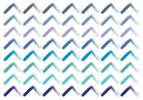 Geometric brush stroke pattern for various design purposes isolated on white background. vector