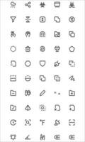 Interface Essential Related Vector Line Icons Simple Set. Contains Icons like Weather Icon, Arrow Icon, Edit Icon, Align Icon, Lock Icon, Lock Icon and many more. Editable Stroke. 32x32 Pixel Perfect