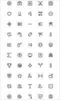 Interface Essential Related Vector Line Icons Simple Set. Contains Icons like Weather Icon, Arrow Icon, Edit Icon, Align Icon, Lock Icon, Lock Icon and many more. Editable Stroke. 32x32 Pixel Perfect