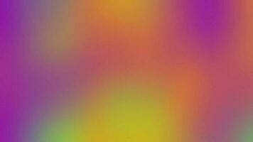 animação suave uma colorida com néon gradiente. abstrato borrado gradiente malha fundo dentro arco Iris cores. video