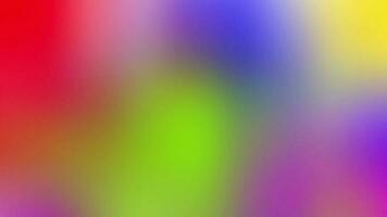 Animation smooth a colorful with neon gradient. Abstract blurred gradient mesh background in rainbow colors. video