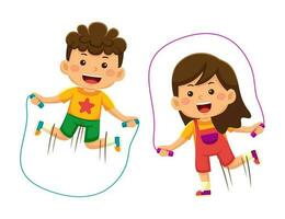 Kids Activity Vector Illustration